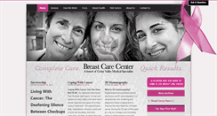Desktop Screenshot of breastcarecenteronline.com